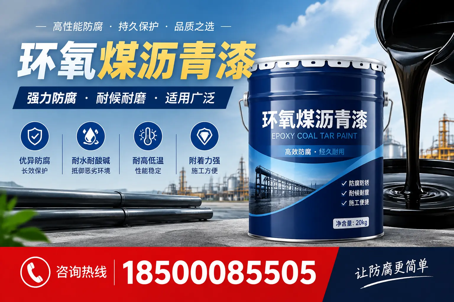 环氧煤沥青漆在不同气候条件下的表现分析，宣城适用性